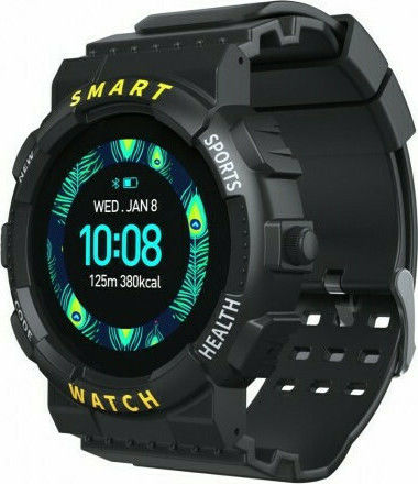 Z19 Smartwatch with Heart Rate Monitor (Black) view 2