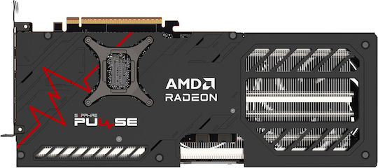 Sapphire Radeon RX 9070 XT 16GB GDDR6 Pulse Graphics Card view 9