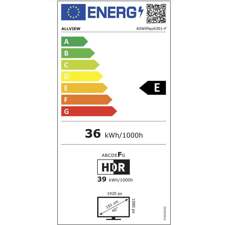 Allview Smart TV 40" Full HD LED 40WiPlay6301-H HDR 2026 view 5