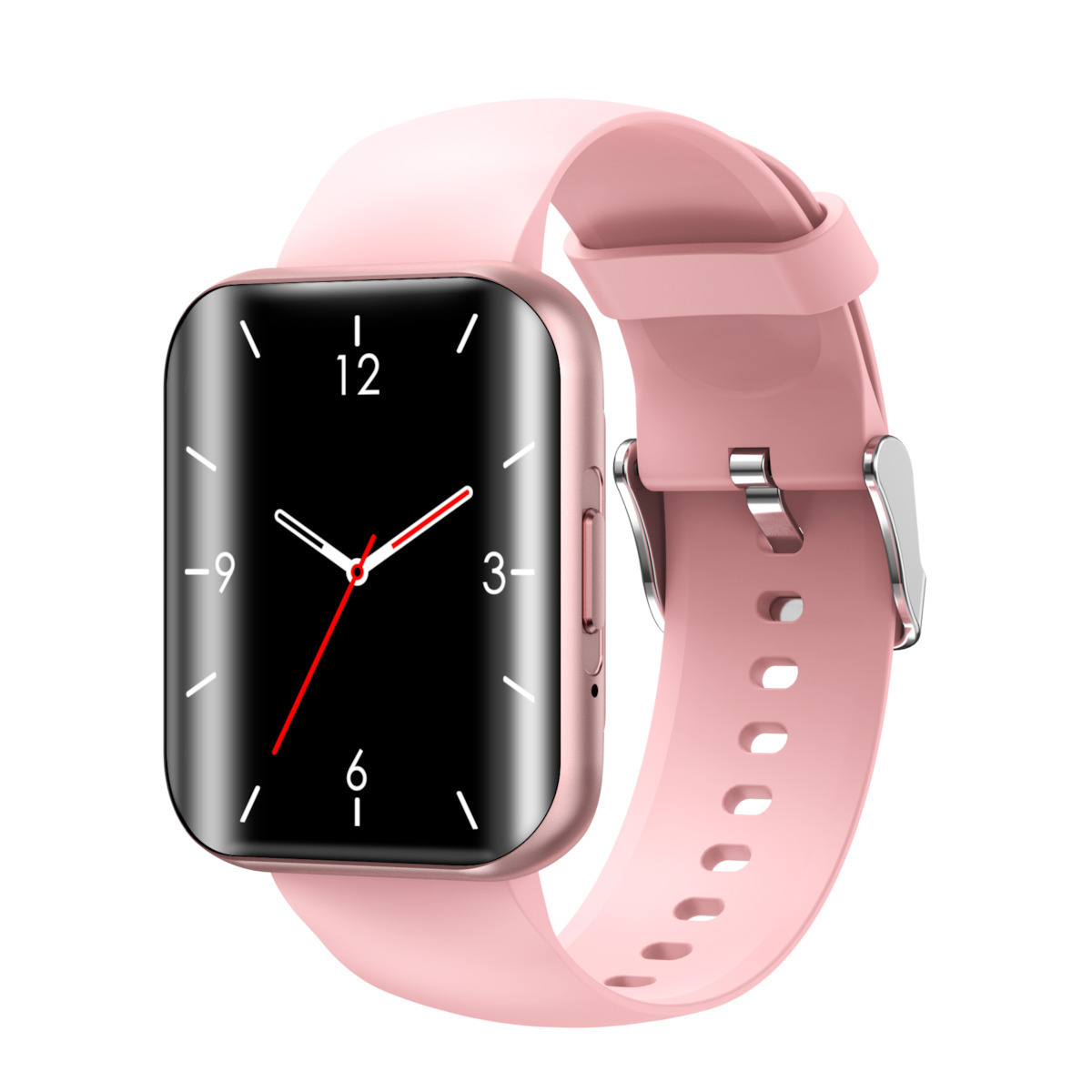 ISP LikeSmart New FiT Aluminium Smartwatch with Heart Rate Monitor (New Pink) view 6