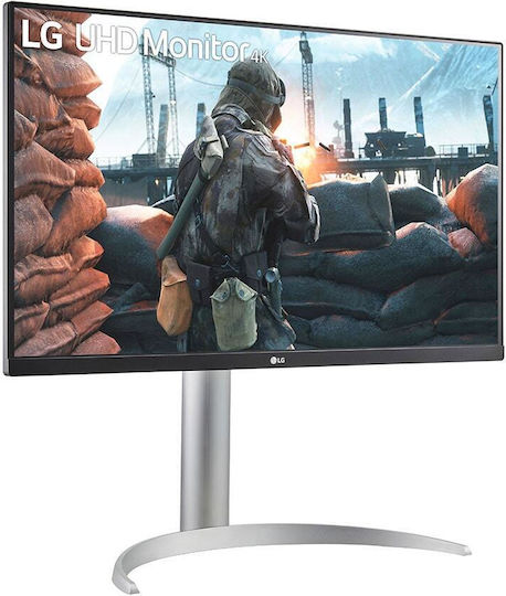 LG 27UP650P-W IPS HDR Gaming Monitor 27" 4K 3840x2160 with Response Time 5ms GTG vue 3