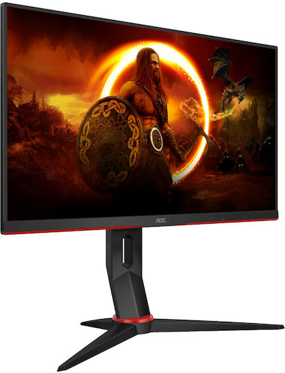 AOC 24G2ZU/BK TN Gaming Monitor 23.8" FHD 1920x1080 240Hz with Response Time 0.5ms GTG view 3