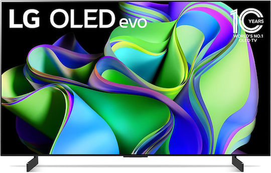 LG Smart Television 42" 4K UHD OLED OLED42C31LA HDR (2023) view 1