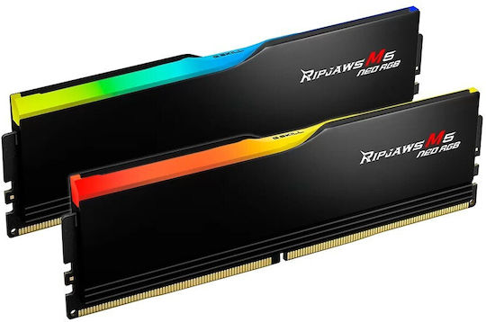 G.Skill Ripjaws M5 Neo DDR5 32GB RAM with 2x16GB Modules and Speed 6000 for Desktop F5-6000J3636F16GX2-RM5NRK view 5