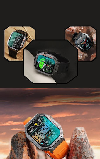 Gravity Gt6-4 42mm Smartwatch with Heart Rate Monitor (Multicolour) vue 7
