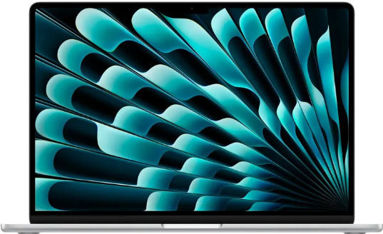 Apple MacBook Air 15" (2024) 15.3" Retina Display (M3-8-core/24GB/512GB SSD) Silver (DE Keyboard)