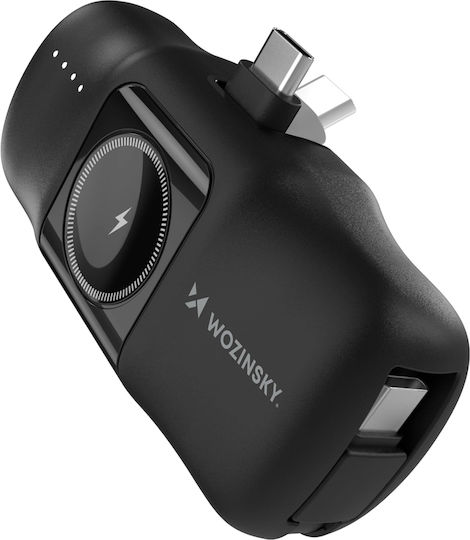Wozinsky WF16-YCS Power Bank 5000mAh 15W with USB-C Port Black view 1