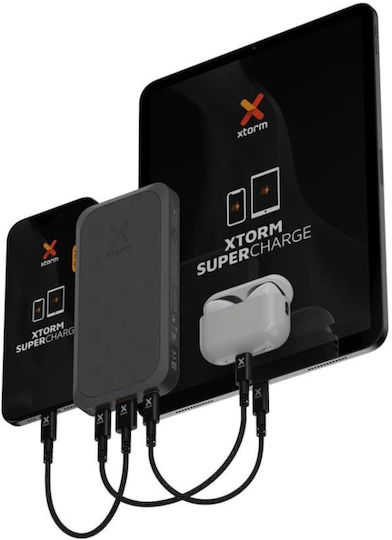Xtorm Fuel Power Bank 10000mAh 20W Quick Charge 3.0 Black vista 6