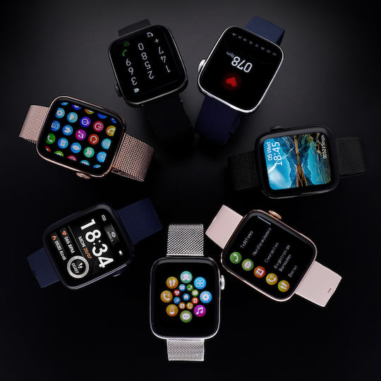 Marea B58010 Smartwatch with Heart Rate Monitor (Blue) view 3