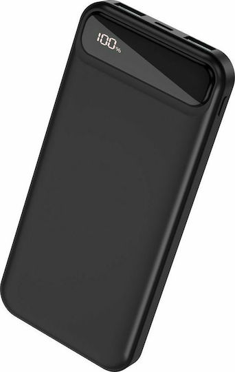 XO PR135 Power Bank 10000mAh with 2 USB-A Ports Black