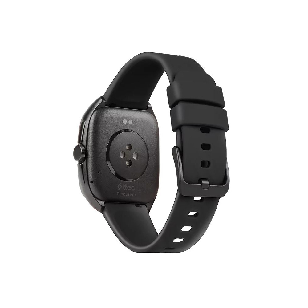 TTEC Tempus Pro 47mm Smartwatch with Heart Rate Monitor (Black) view 4