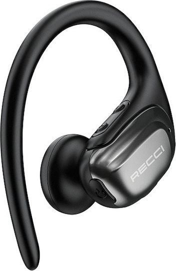Recci Starry Sky In-ear Bluetooth Handsfree Earphones with Charging Case Black view 3