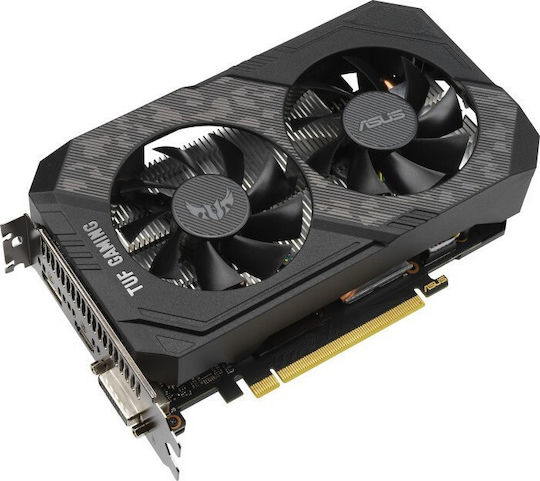 Asus GeForce GTX 1660 Super 6GB GDDR6 TUF Gaming OC Graphics Card vue 3