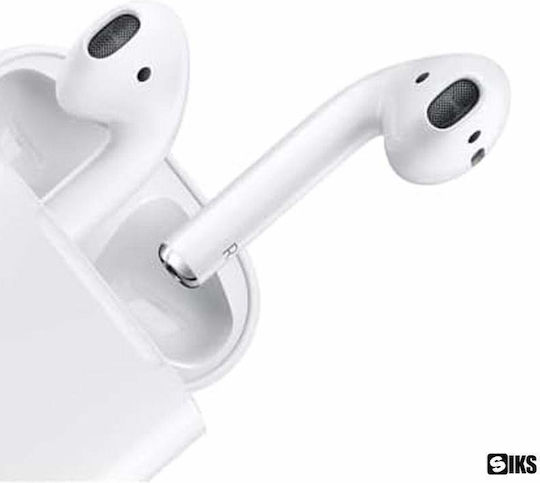 In-ear Bluetooth Handsfree Earphones with Charging Case White view 3