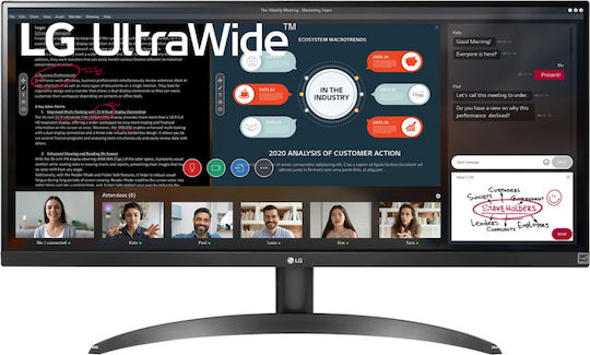 LG 29WP500-B Ultrawide IPS HDR Monitor 29" FHD 2560x1080 with Response Time 5ms GTG