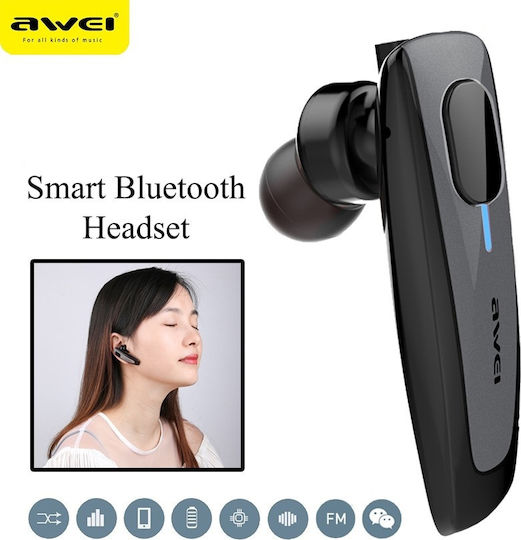 Awei N3 In-ear Bluetooth Handsfree Earphone Black view 5