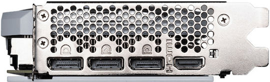 MSI GeForce RTX 4070 12GB GDDR6X VENTUS 2X WHITE OC Graphics Card view 5