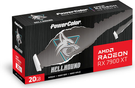 PowerColor Radeon RX 7900 XT 20GB GDDR6 Hellhound Graphics Card view 2