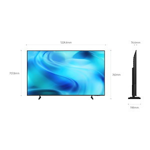 Samsung Smart TV 55" 4K UHD LED Crystal UHD U7000F HDR 2025 UE55U7000HUXZT view 3