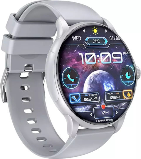 XO J11 Smartwatch (Silver) view 1