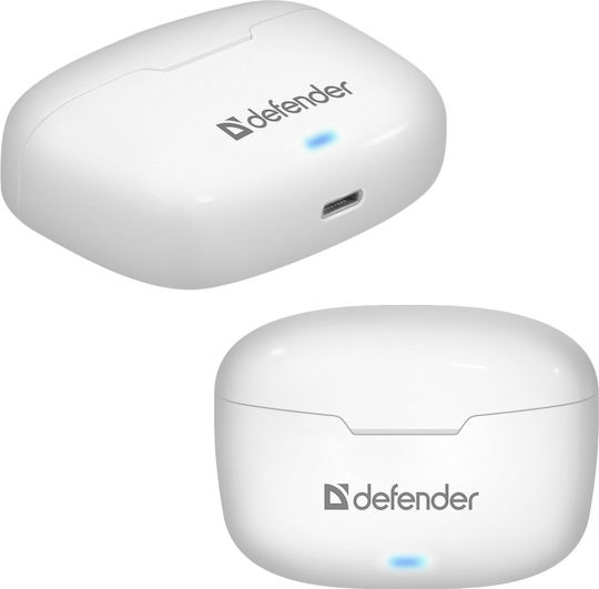 Defender Twins 903 In-ear Bluetooth Handsfree Earphones with Charging Case White view 8