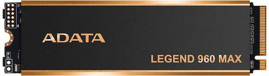 Adata Legend 960 MAX SSD 1TB M.2 Type with PCI Express 4.0 Connection and Heatsink ALEG-960M-1TCS view 2