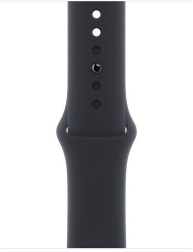 Apple Watch Series 8 Cellular Stainless Steel 41mm Waterproof with eSIM and Heart Rate Monitor (Graphite with Midnight Sport Band) view 4