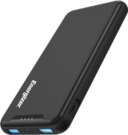 Energizer UE10052PQ Power Bank 10000mAh 18W with 2 USB-A Ports and USB-C Port Power Delivery / Quick Charge 3.0 Black view 2