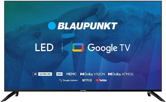 Blaupunkt Smart Television 50" 4K UHD LED 50UBG6000 HDR (2024)