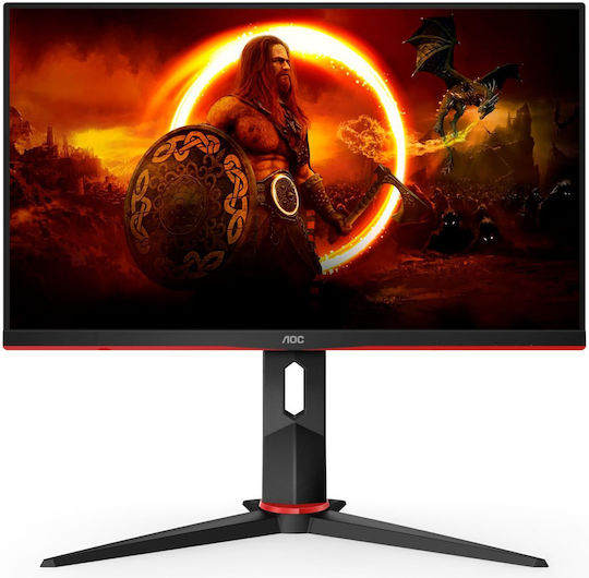 AOC 24G2ZU/BK TN Gaming Monitor 23.8" FHD 1920x1080 240Hz with Response Time 0.5ms GTG view 1