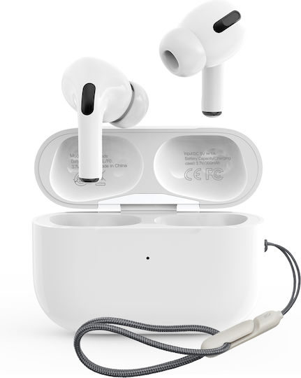 XO Q5 In-ear Bluetooth Handsfree Earphones with Charging Case White view 3