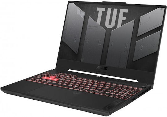 Asus TUF Gaming A15 FA507UI-LP034W 15.6" FHD 144Hz (Ryzen 9-8945H/16GB/1TB SSD/GeForce RTX 4070/W11 Home) Mecha Gray (US Keyboard) view 4