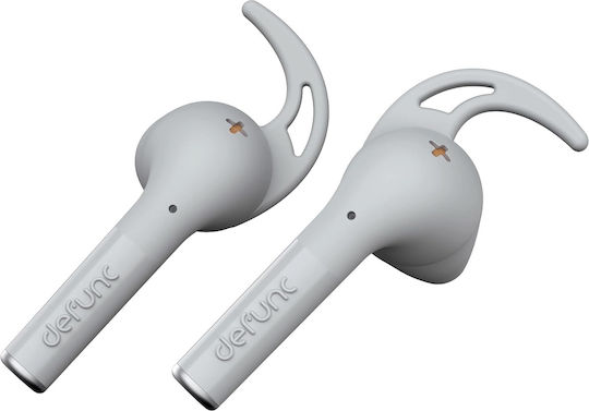 Defunc True Sport In-ear Bluetooth Handsfree Earphones with Sweat Resistance and Charging Case Silver – widok 2