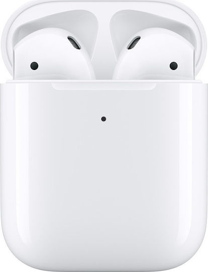 GJBY CA 2 Earbud Bluetooth Handsfree Earphones with Charging Case White view 1