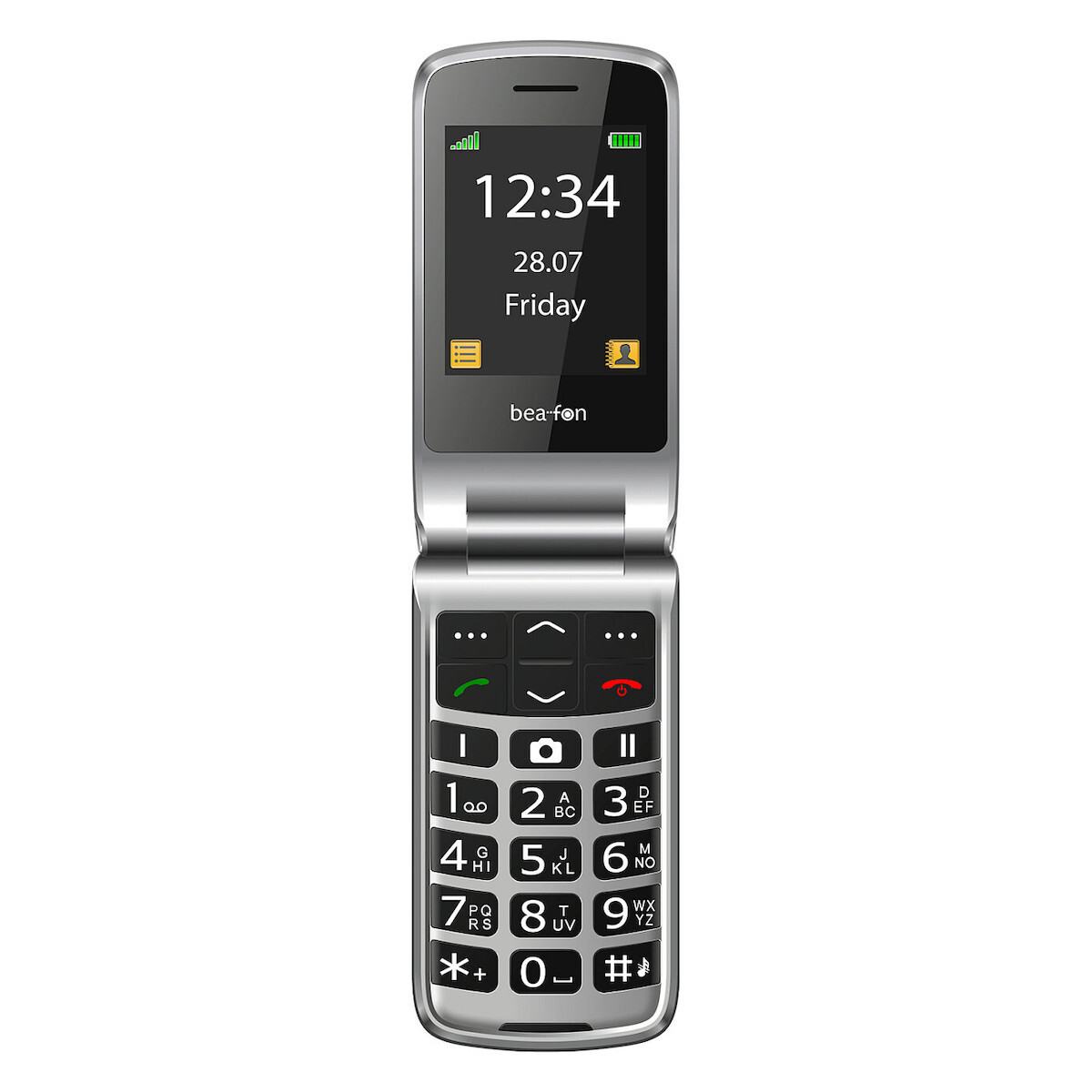 Bea-fon SL645 Plus (2026) Single SIM Mobile Phone with Buttons Black Ansicht 2