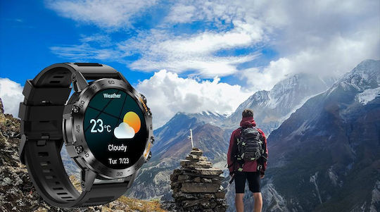Gravity Gt9-6 48mm Smartwatch with Heart Rate Monitor (Multicolour) vue 2