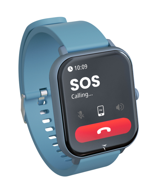 Techmade Glow 40mm Smartwatch with Heart Rate Monitor (Blue) view 4