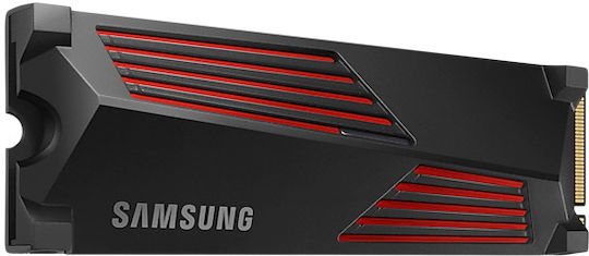 Samsung 990 PRO with Heatsink SSD 1TB M.2 Type with PCI Express 4.0 Connection and Heatsink PS5 Compatible MZ-V9P1T0CW Ansicht 4