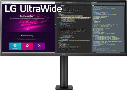 LG 34WN780-B Ultrawide IPS HDR Monitor 34" QHD 3440x1440 with Response Time 5ms GTG view 2