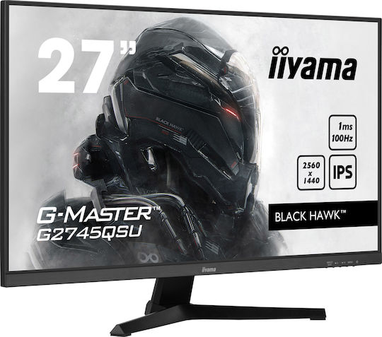 Iiyama G-MASTER G2745QSU-B1 IPS HDR Gaming Monitor 27" QHD 2560x1440 vue 2
