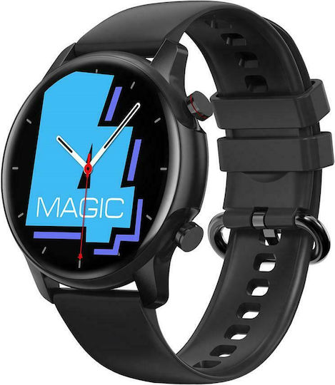 Kospet Magic 4 46mm Waterproof Smartwatch with Heart Rate Monitor (Black)