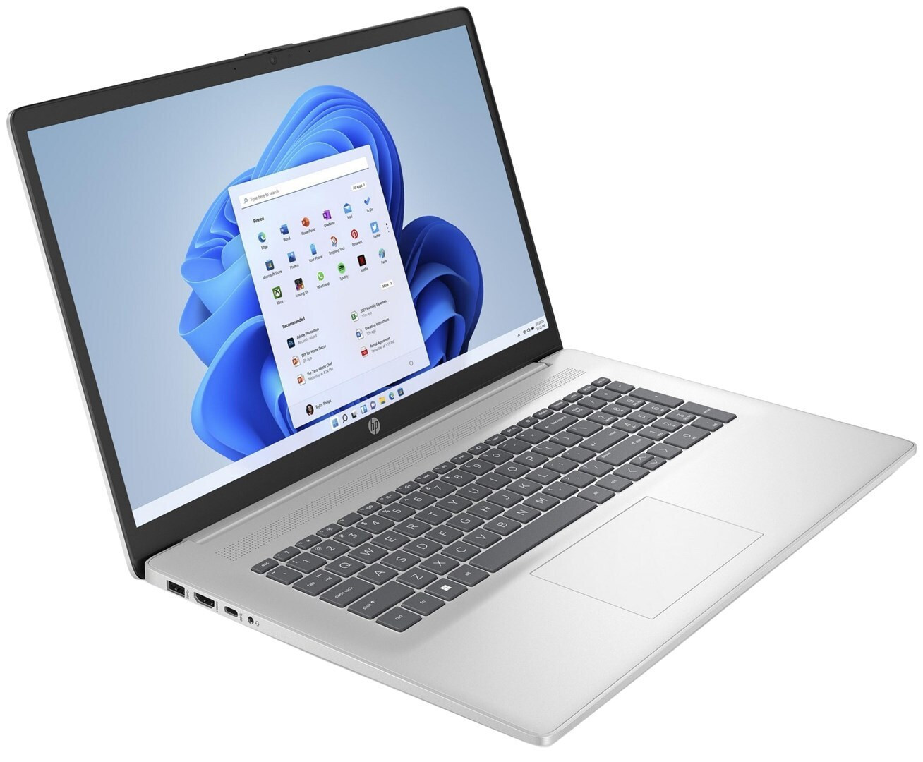 HP 17-cp2025dx 17.3" IPS FHD (Ryzen 5-7520U/8GB/512GB SSD/W11 Home) (US Keyboard) view 3