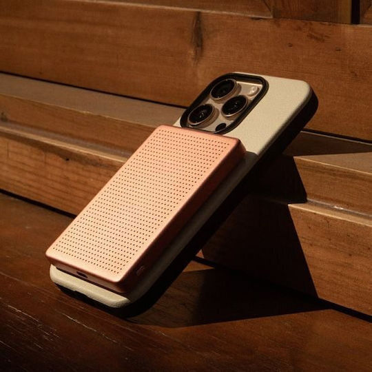Native Union MagSafe Power Bank 5000mAh 15W Power Delivery Apricot Crush view 4