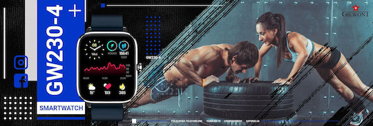 Giewont 230-4 Smartwatch with Heart Rate Monitor (Blue) view 7