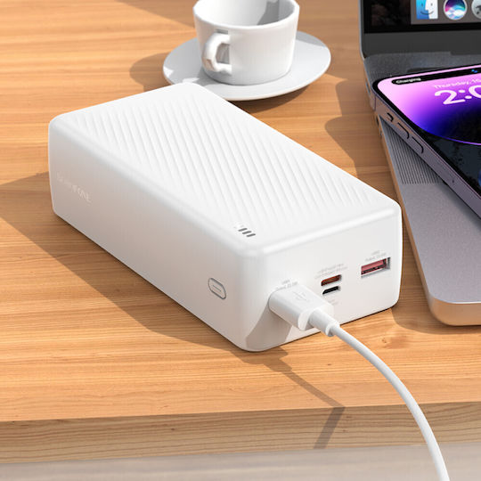 Borofone BJ56B Power Bank 30000mAh 22.5W White view 4
