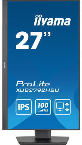 Iiyama ProLite XUB2792HSU-B6 IPS Monitor 27" FHD 1920x1080 with Response Time 0.04ms GTG vue 7