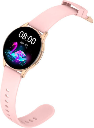Kieslect L11 Pro 46mm Smartwatch with Heart Rate Monitor (Pink) view 5
