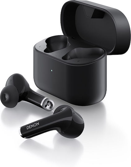 Denon AH-C630W In-ear Bluetooth Handsfree Earphones with Sweat Resistance and Charging Case Black view 2