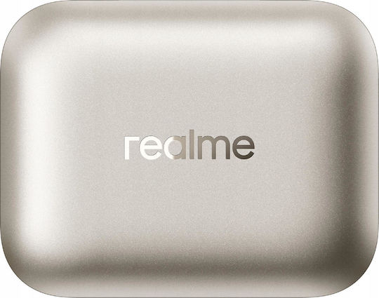 Realme Buds Air 7 Bluetooth Handsfree Earphones with Sweat Resistance and Charging Case Ivory Gold view 5