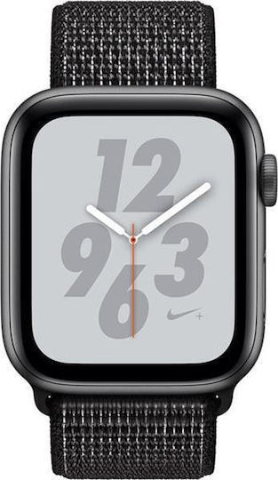 Apple Watch Series 4 Nike Aluminium 44mm Waterproof with Heart Rate Monitor (Grey Loop) view 2